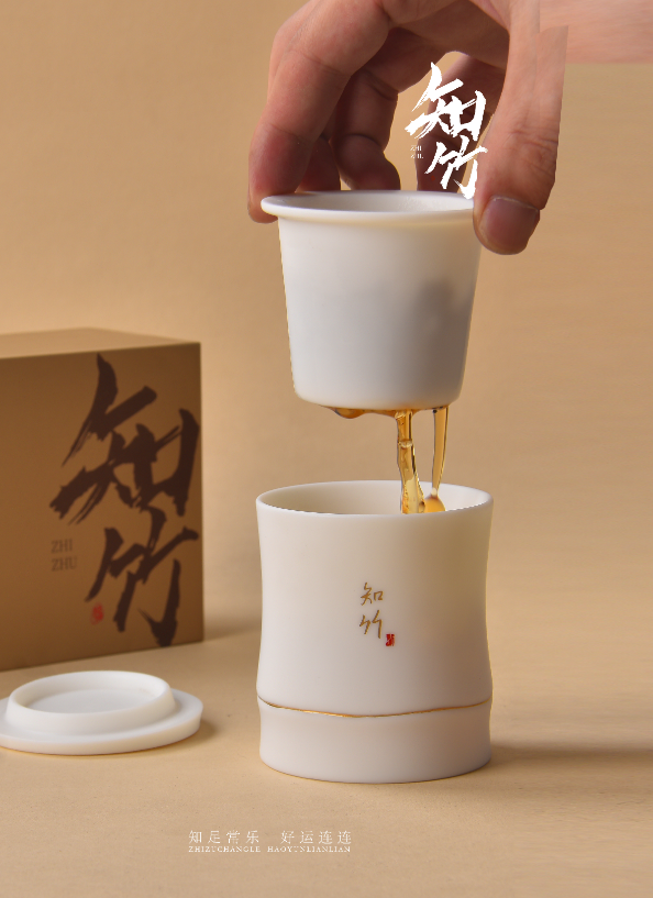 Tea set detail